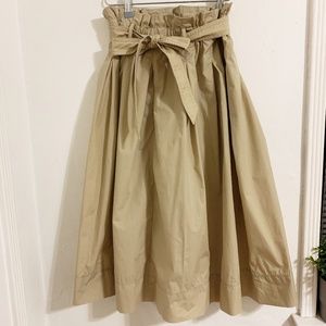 UNIQLO Midi Skirt with Tie